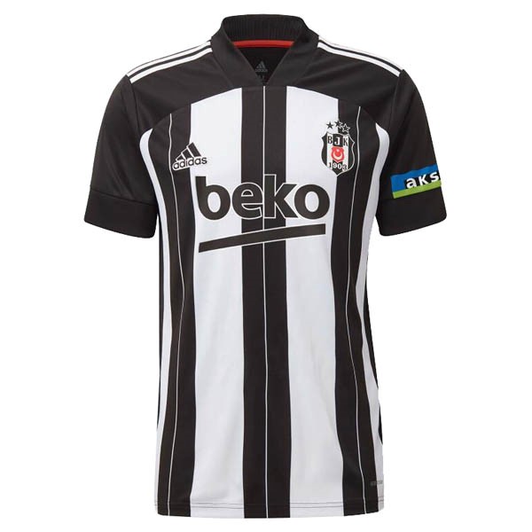 Tailandia Camiseta Besiktas 2ª 2020/21 Negro Blanco